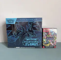 Pokemon TCG Phantasmal Flames ETB and Booster Bundle Brand New and Sealed - Image 1