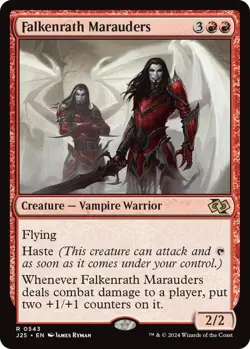 NM Falkenrath Marauders, MTG, Foundations Jumpstart, Magic the Gathering, 543 - Image 1