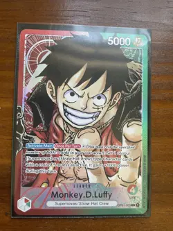 monkey.d.luffy 003 parallel - romance dawn op01 (pre-errata) MP - Image 1
