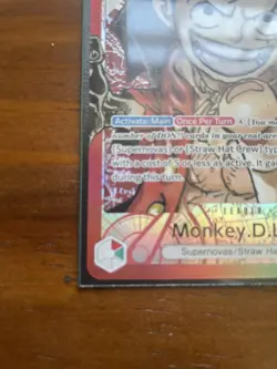 monkey.d.luffy 003 parallel - romance dawn op01 (pre-errata) MP - Image 4