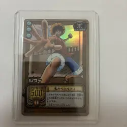 ONE PIECE Carddass EX CE-C CompleteSet 001-005 Luffy Zoro Nami Promo Rare Bandai - Image 2