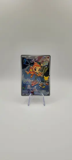 Pokemon TCG:Chimchar MEP041 First Partner Illustration Promo 30th Anniversary-NM - Image 2