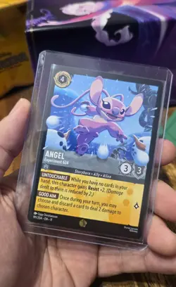 Angel Experiment 624 - Non Foil - Winterspell Legendary Disney Lorcana TCG - Image 1