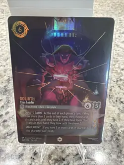 Goliath Clan Leader Enchanted 238/204 Whispers in the Well Disney Lorcana FOIL - Image 2