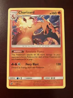 Charizard 3/70 Dragon Majesty Non-Holo Regular Rare 2018 Pokemon TCG Card NM - Image 1