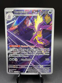 Pokemon TCG Toxtricity 103/94 Phantasmal Flames Illustration Rare Card - Image 1
