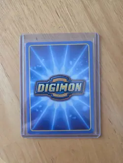 Omnimon OM-01 Holo 2000 Bandai Digimon Card Vintage Rare Foil Digimon TCG - Image 2
