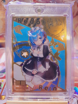 NNS 01 Jiang Card Box Redemption Gold Metal Card Rem Goddess Story Prize - Image 1