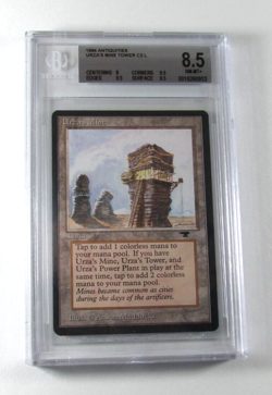 MTG 1994 ANTIQUITIES URZA'S MINE TOWER BGS 8.5 NM-MT+ CARD 8/9.5/9.5/8.5 - Image 1