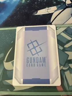 The-O GD03-002 LR+ Alt Art Steel Requiem Gundam TCG Card Game CCG English - Image 2