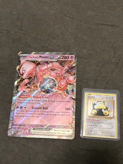 JUMBO CARD - - Team Rocket's Mewtwo ex 205 Sv: Scarlet & Violet Promo Holo MINT - Image 3
