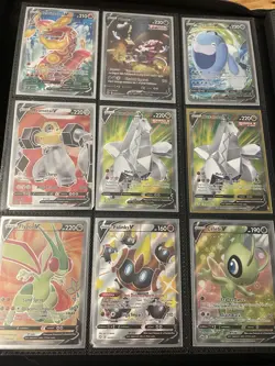 Pokemon Metal & Textured V Card Lot x75 English NM/M - Image 3
