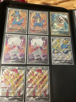 Pokemon Metal & Textured V Card Lot x75 English NM/M - Image 5