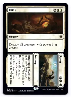 Dusk Dawn NM Commander: Murders at Karlov Manor 0061 MTG Regular - Image 1