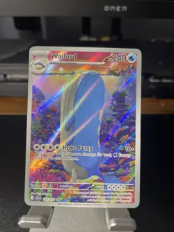 Wailord 162/159 Illustration Rare Journey Together 162/159 Holo Pokemon Card NM - Image 2