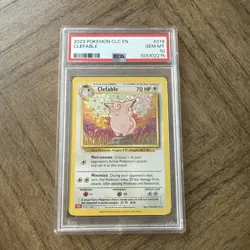Pokemon Clefable 2023 Classic Collection Holo Card CLC 014/034 - Image 1
