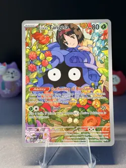 Pokemon TCG Erika’s Tangela 218/217 Ascended Heroes Illustration Rare NM Card - Image 1