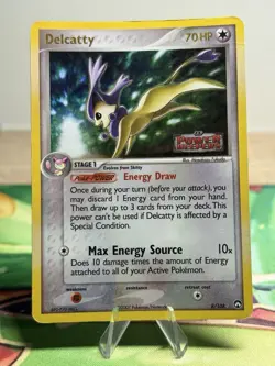 Delcatty 8/108 Ex Power Keepers Rare Stamped Reverse Holo Pokemon Card - Image 1