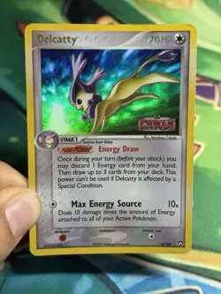 Delcatty 8/108 Ex Power Keepers Rare Stamped Reverse Holo Pokemon Card - Image 3