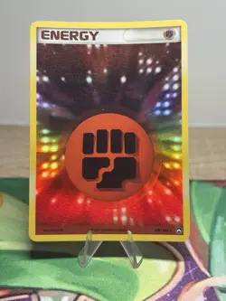 Fighting Energy 108/108 Holo Ex Power Keepers 2007 Rare Pokemon Card MP - Image 1