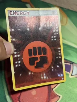 Fighting Energy 108/108 Holo Ex Power Keepers 2007 Rare Pokemon Card MP - Image 4