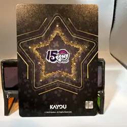 2025 Kayou My Little Pony Card RARITY 15th Anniver. #ZR-004L5 New NM Rare VHTF - Image 2