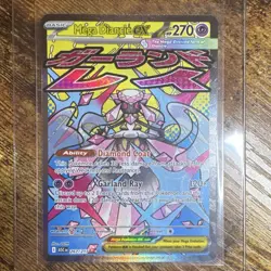 Pokemon Mega Diancie EX Foil Card 267/217 ASC Basic Psychic 270 HP 120 - Image 1
