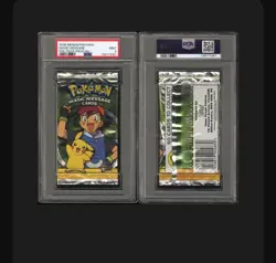PSA 9 POP 1 2006 Topps Merlin Pokemon Magic Message Card Pack - Image 1