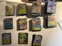 Pokemon TCG HUGE EX Lot 490 Cards From SV And Mega - Image 1