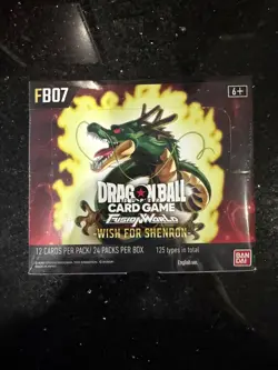 Dragon Ball Super Card Game Fusion World Wish For Shenron Booster Box FB07 - Image 1