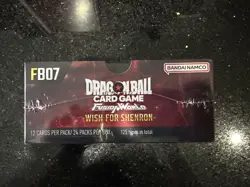 Dragon Ball Super Card Game Fusion World Wish For Shenron Booster Box FB07 - Image 3