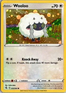 Wooloo - (Cosmos Holo) Holo Promo Miscellaneous Cards & Products 222/264 NM - Image 1
