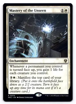 Mastery of the Unseen NM Commander: Murders at Karlov Manor 0074 MTG Regular - Image 1