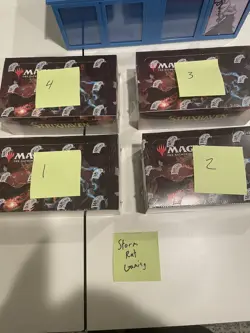 MTG Magic The Gathering Strixhaven: School of Mages Japanese Draft Booster Box - Image 1