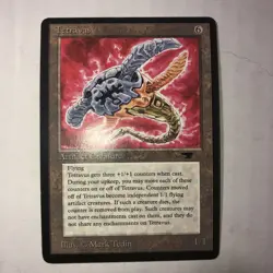 Magic The Gathering Antiquities TETRAVUS Rare Never Played MTG - Image 2