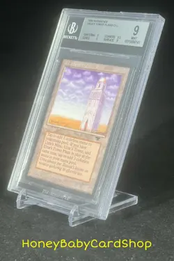 MTG Antiquities 1994 Urza's Tower (Plains) BGS 9.0Q+ (Quad+) MINT 93/94 - Image 3