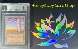 MTG Antiquities 1994 Urza's Tower (Plains) BGS 9.0Q+ (Quad+) MINT 93/94 - Image 4