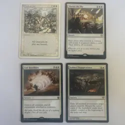 Commander Lot: Four Sweepers: Wrath Of God, End Hostilities,+2 Others - Image 1