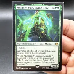 Mutagen Man, Living Ooze Teenage Mutant Ninja Turtles Regular MTG NM Rare - Image 2