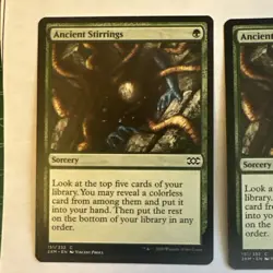 Ancient Stirrings x2 Double Masters NM Condition see front and back pics. - Image 2