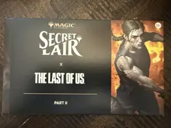 Magic MTG Secret Lair Playstation The Last of Us Part 2 Non-Foil Sealed - Image 1