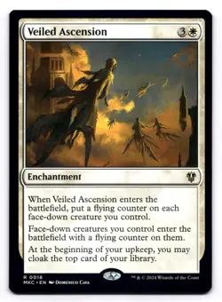 Veiled Ascension NM Commander: Murders at Karlov Manor 0018 MTG Regular - Image 1