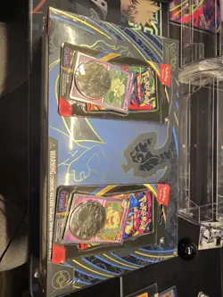 Pokemon TCG Mega Charizard Ex UPC + 2 Phantasmal flames blister packs - Image 1