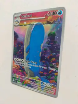 Wailord 162/159 Secret Rare | Journey Together Pokemon Card Full Art Mint IR TCG - Image 3