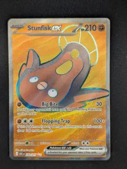 Pokemon TCG Stunfisk ex 252/217 Ascended Heroes - Image 1