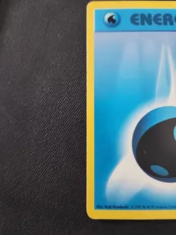 Water Energy 102/102 1st Edition Base Set Shadowless Pokemon Card WOTC MP - Image 2