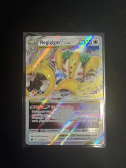 Pokemon TCG Regigigas VSTAR Crown Zenith 114/159 Holo Ultra Rare - Image 1