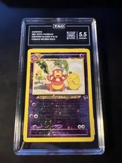 Pokemon 2001 Southern Islands Promo #14 Slowking Holo TAG 5.5 - Image 1