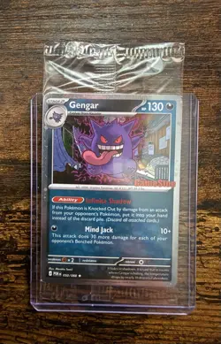 Pokemon GameStop Stamped Exclusive Gengar Promo Sealed 050/088 - Image 1