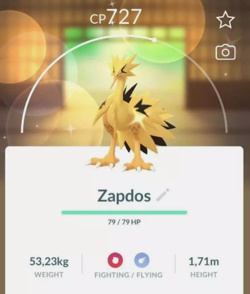 !!! Pokemon GO NEW SHINY Legendary GALARIAN ZAPDOS Trade Galar Zapdos Tausch !!! - Image 1